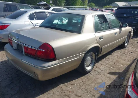 2000 Mercury Grand Marquis Ls z USA, uszkodzony, nr VIN 2MEFM75W5YX627647